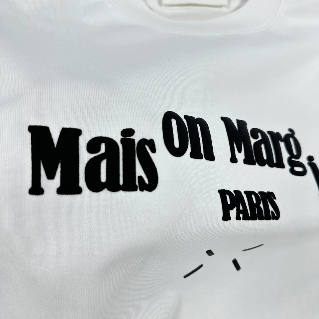 MM 6 * 2025 New Arrival mm 6 Classic T Same Style. ：White Black Size： S （90-130 ） M （120-150 ） L （140-165 ） XL （160-180 ） XXL （180-210 ）